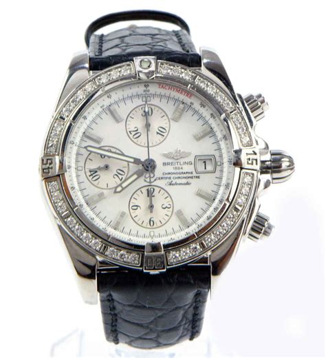 breitling 1884 a73321|breitling a13356 diamond bezel.